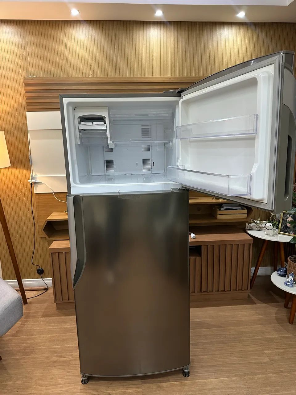 Geladeira Panasonic inox 110v inverter . - Foto 3