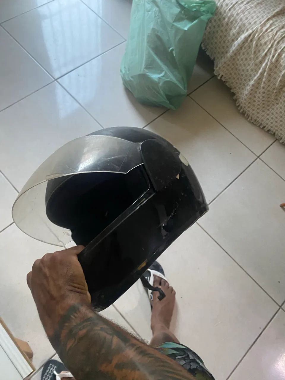 CAPACETE USADO - Foto 3
