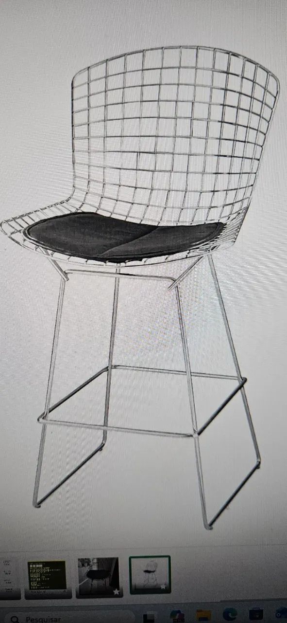 Banqueta Bertoia