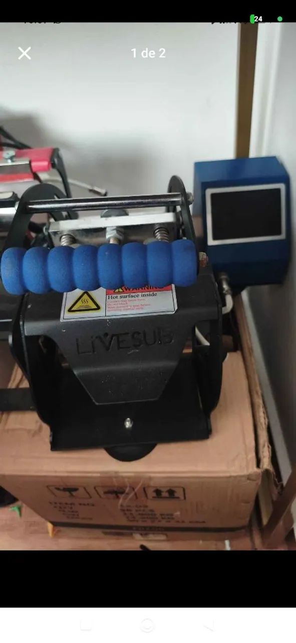 Live sub prensa térmica caneca etc