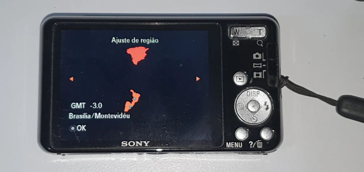 Câmera Sony Cyber-shot DSC-W630 16.1MP zoom5x na caixa serial