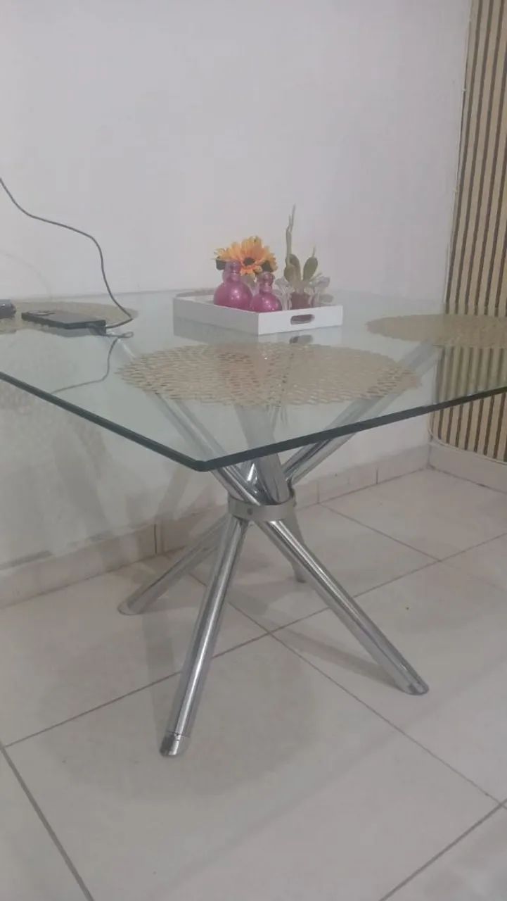 Mesa de vidro 