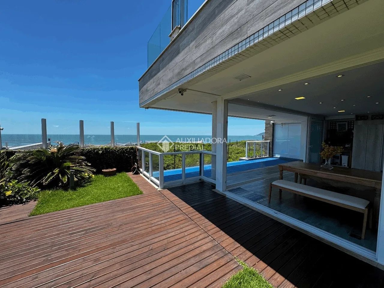 Apartamento Garden de frente para o mar