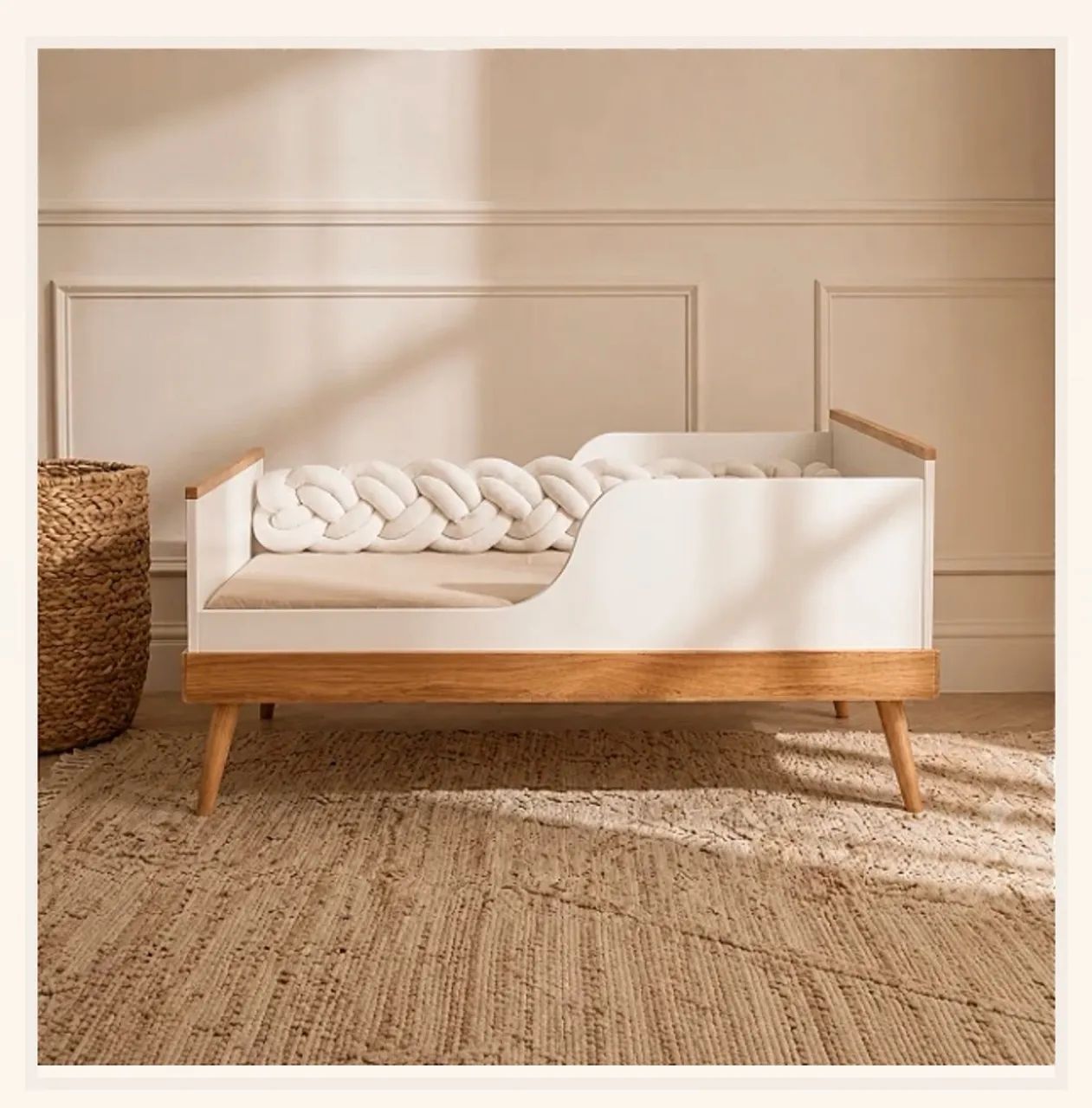 OPORTUNIDADE! Berço 3 em 1 MDF + Trocador | Vira Mini Cama - Foto 5