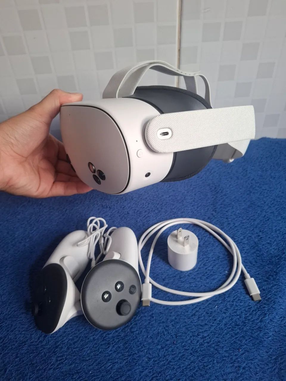 Meta quest 3s - óculos vr - 128gb - NOVO - Consoles de Vídeo Game