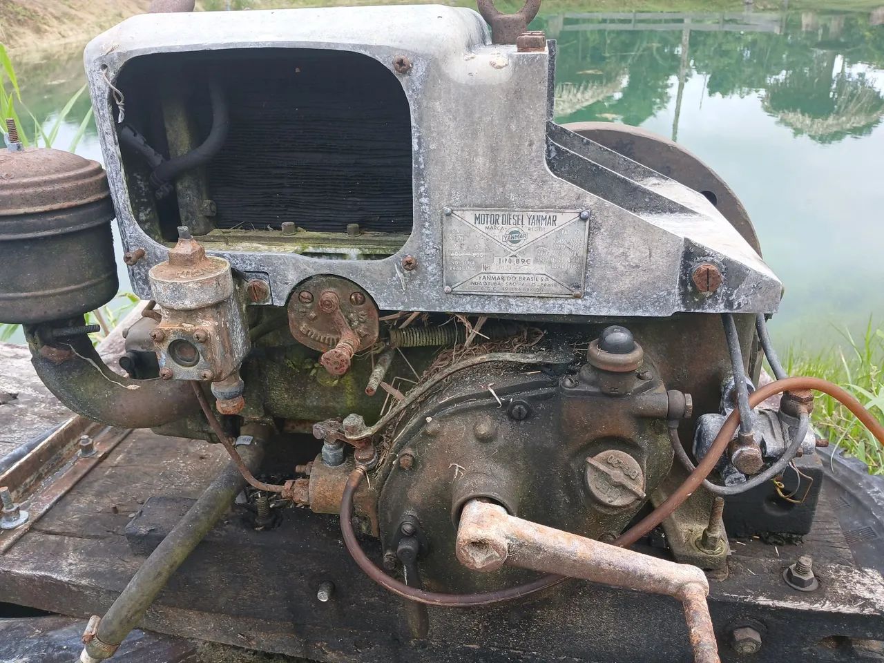 Motor b9 e bomba de irrigação  - Foto 3