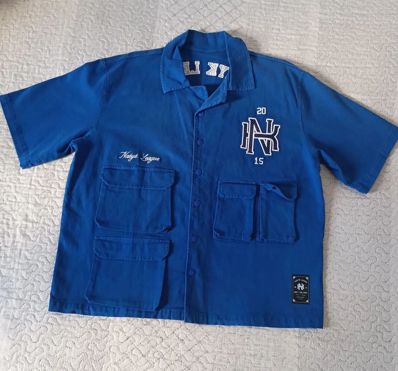 Camisa Masculina New York League - Foto 2