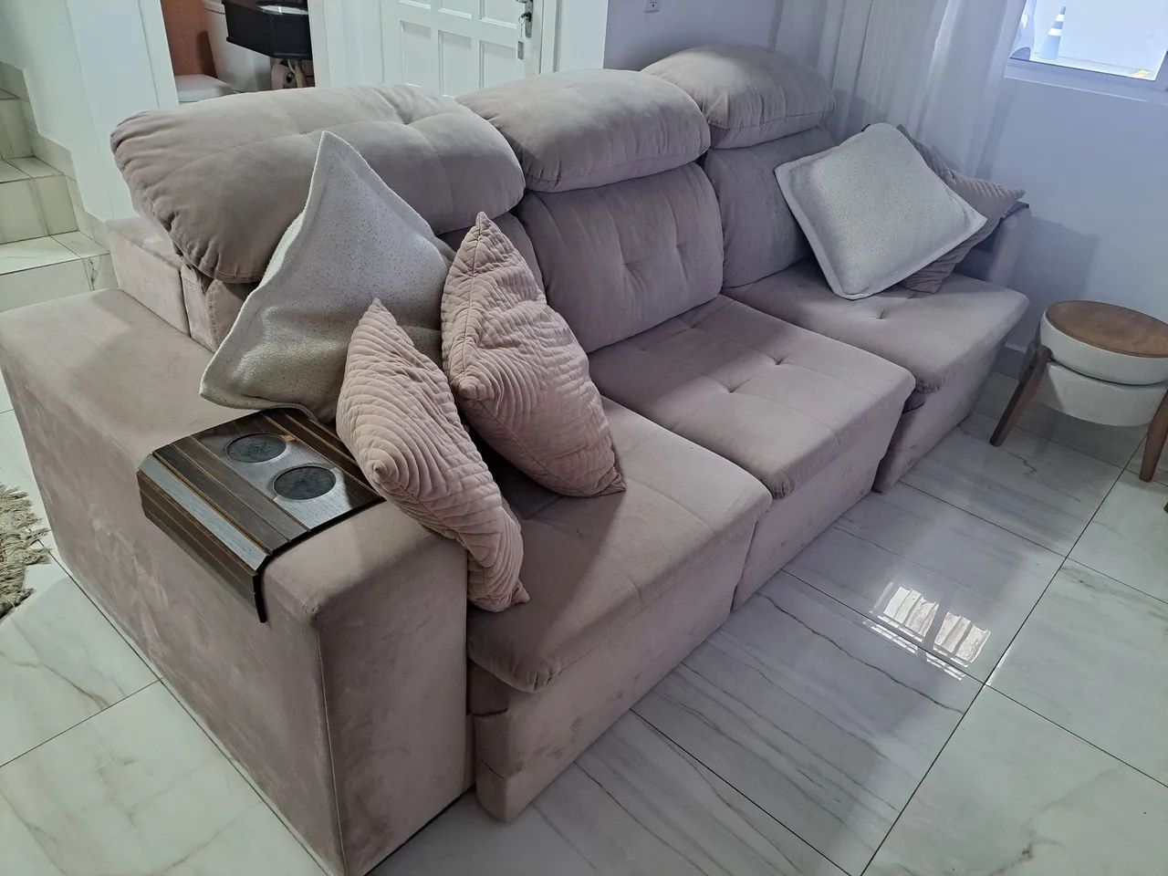 Sofá retratil exelênte estado  - Foto 2