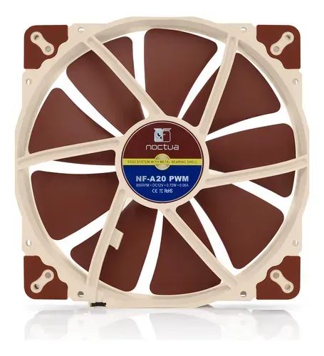 Par de Ventoinhas Noctua NF-A20 200mm 20cm - Foto 2