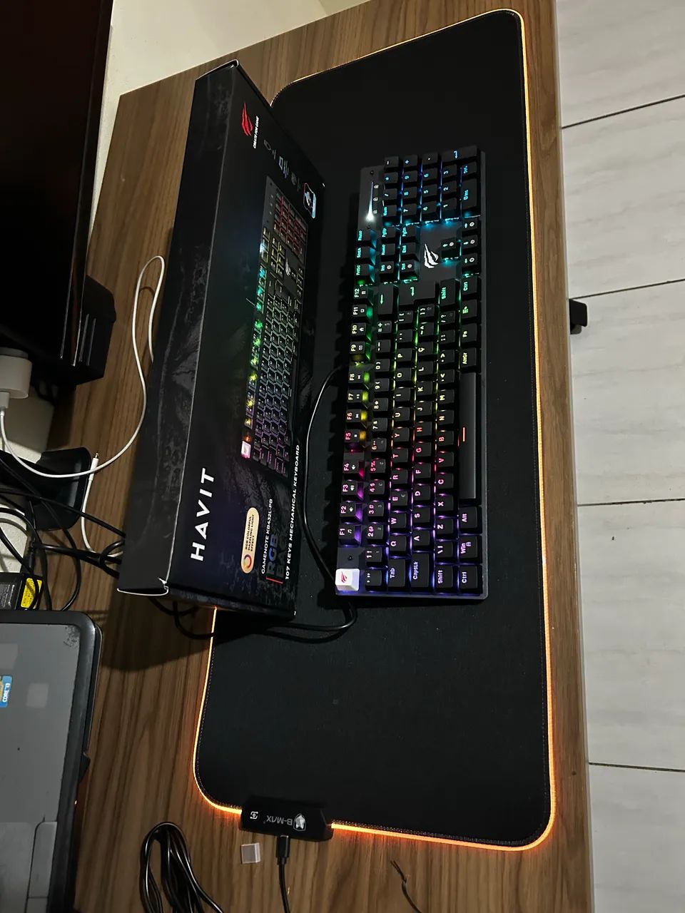 Teclado Gamer Mecânico HAVIT Switch Blue  - Foto 2