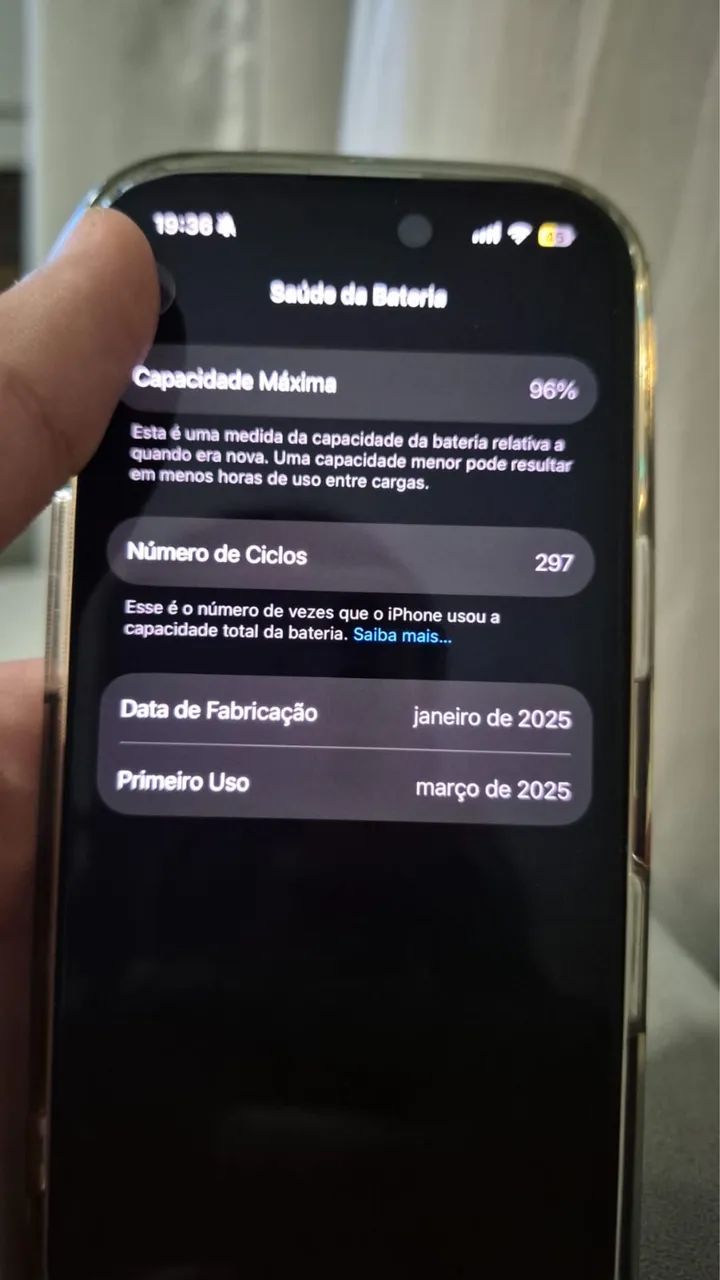 iPhone 16 pro 256gb preto - Foto 4