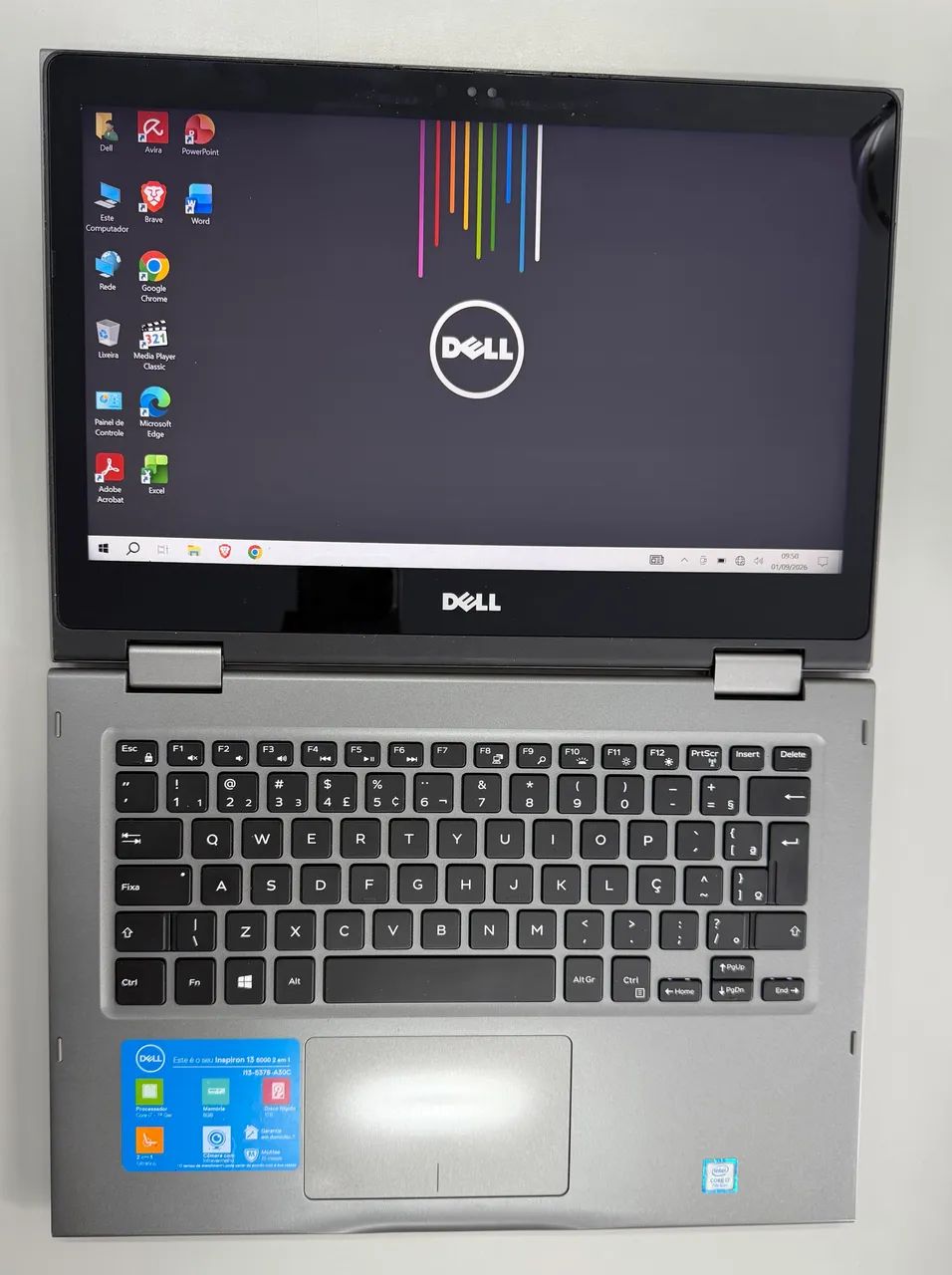 Notebook inspirion 13 5000 2 em 1 i13-5378-A30C  - Foto 2