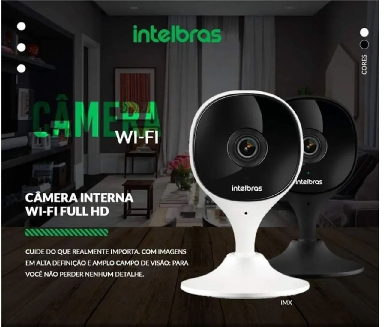 Camera Wifi Intelbras IMX 
