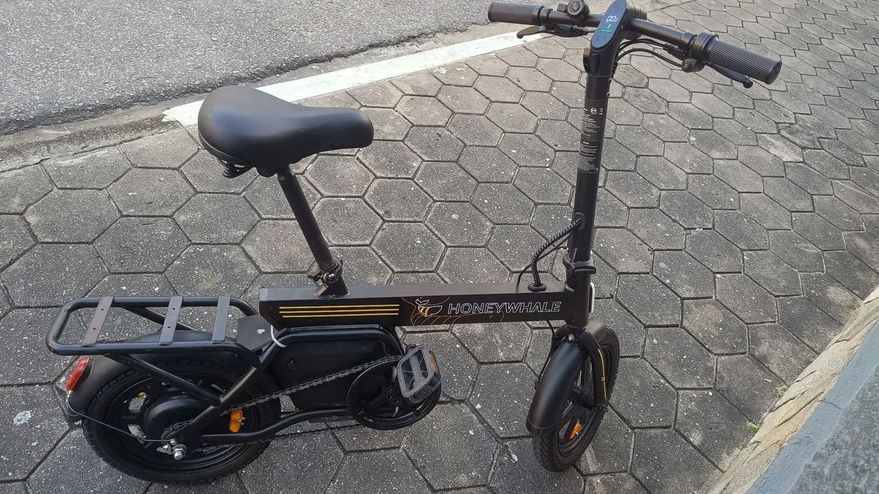 Bicicleta Elétrica H. Whale Perfeita - Foto 5