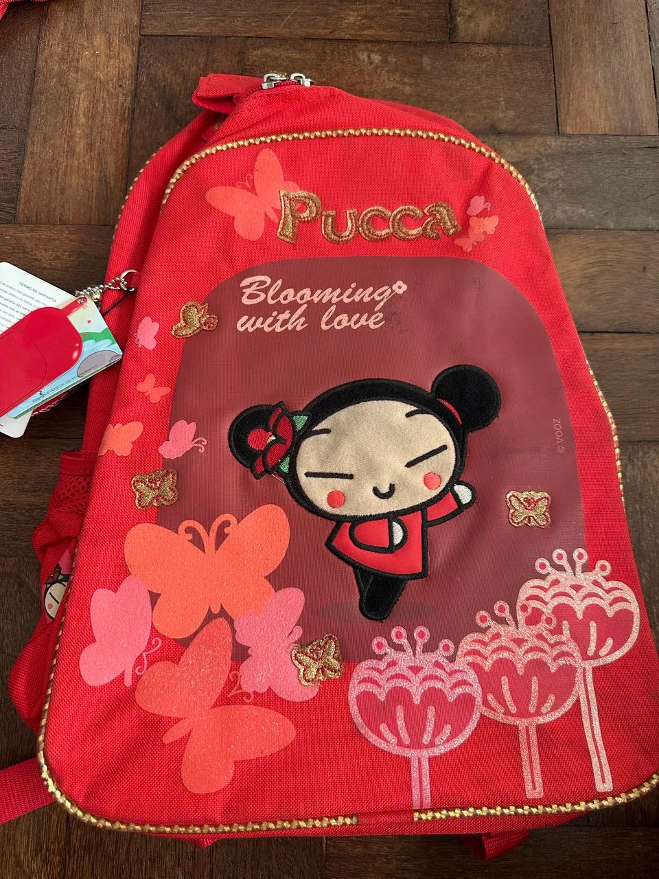 mochila pucca vintage anos 2000 