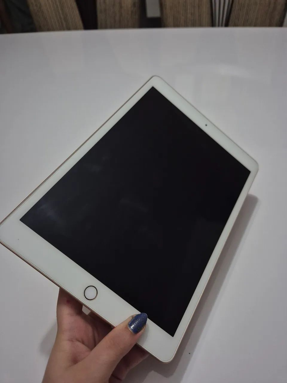 Ipad 7 Geração Rose Gold, perfeito estado, tablet 32gb - Foto 2
