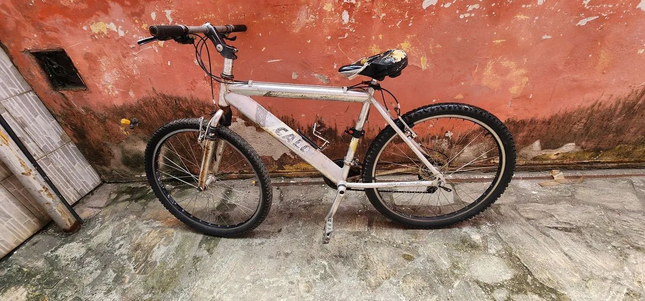 Trocasse bicicleta caloi alumínio 