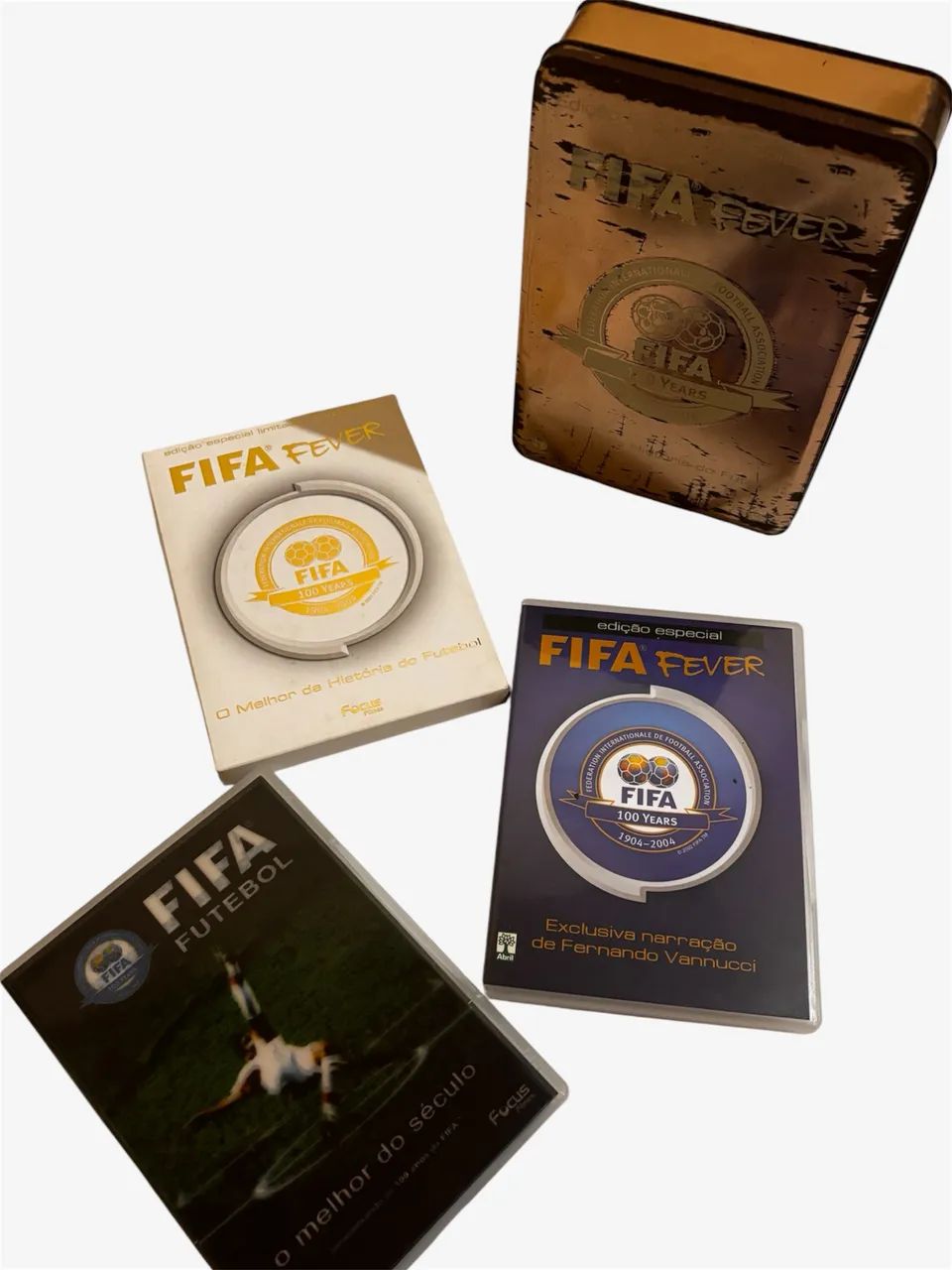Box Dvd Fifa 100 Anos - Copa Do Mundo - Dvd  - Foto 2