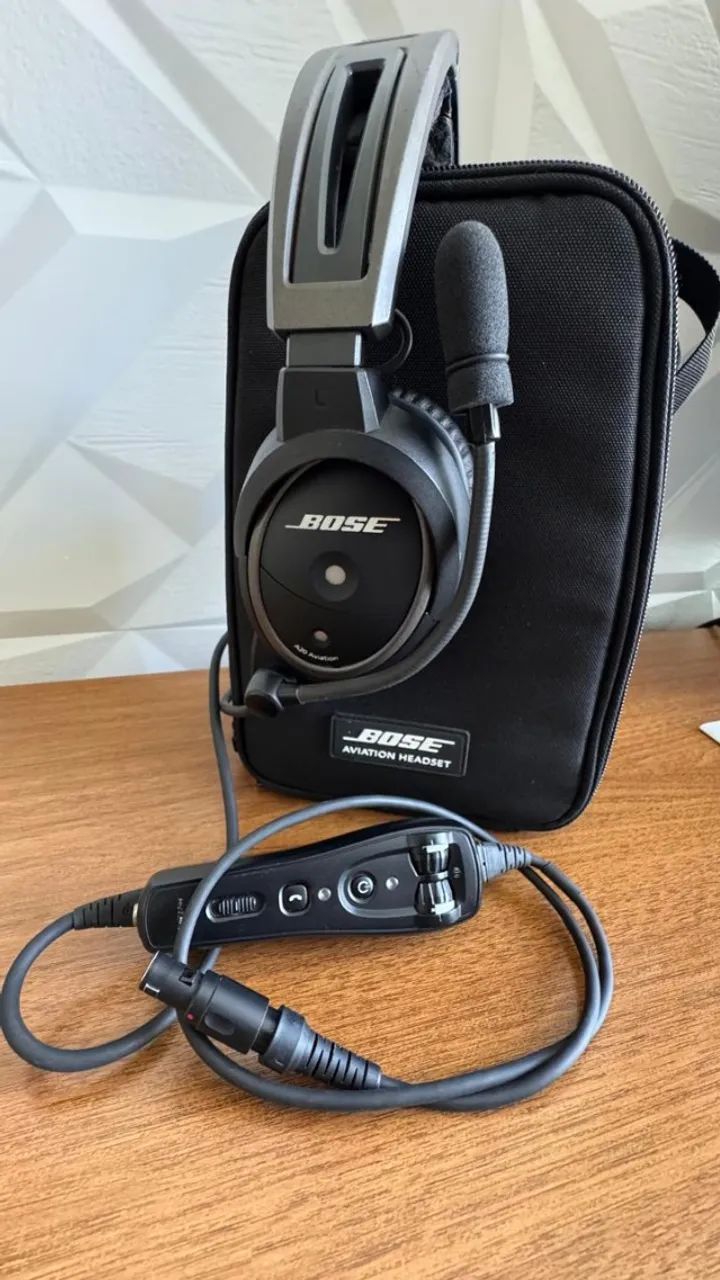 Headset Bose Aviation A20 Six Pin Bluetooth - Fones de Ouvido