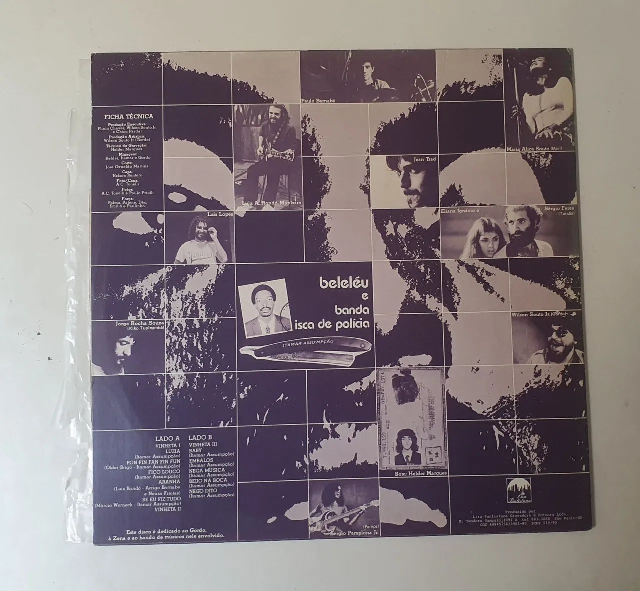 Lp Beleléu - Itamar Assumpção e Isca de Polícia - Foto 2