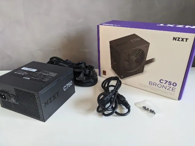 FONTE NZXT C750 750W - 80 PLUS BRONZE