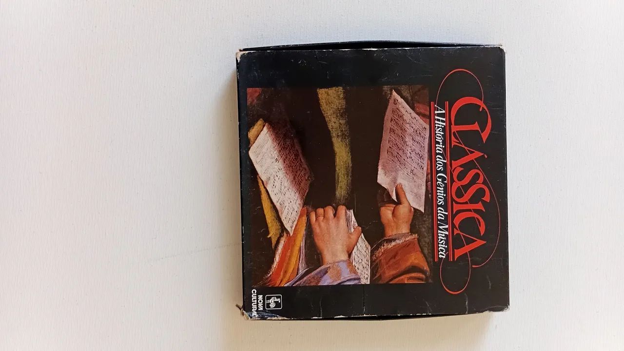 Caixa com 4 fitas K7 "Clássica a história dos gênios da música " - Foto 2