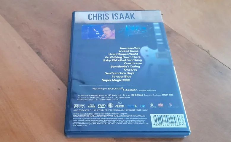 DVD Chris Isaak Sound Stage - Foto 3