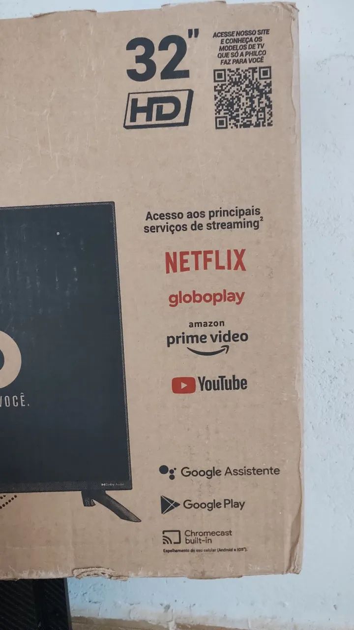 Smart tv LED HD 32 polegadas Philco  - Foto 3