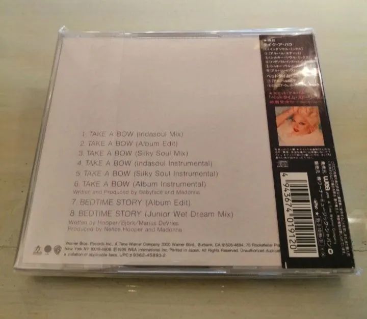 Madonna CD Maxi-Single REMIXES Japan Edition com OBI.  - Foto 2