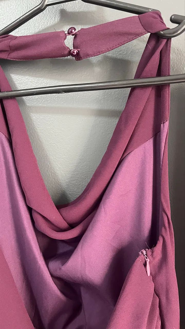 Vestido roxo de festa - Foto 2