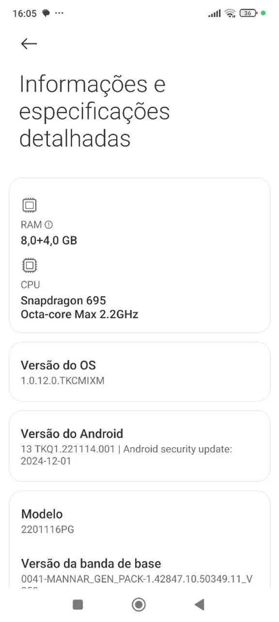 Celular Xaiomi Poco M4 pro 5g 256gb - Foto 5