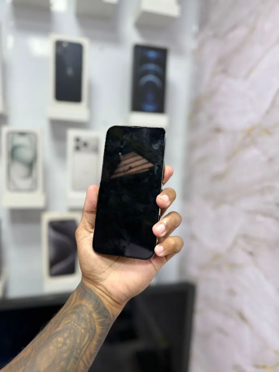 IPHONE 13 PRO MAX 128GB PRETO<br>R$ 3.099,00 - Foto 5