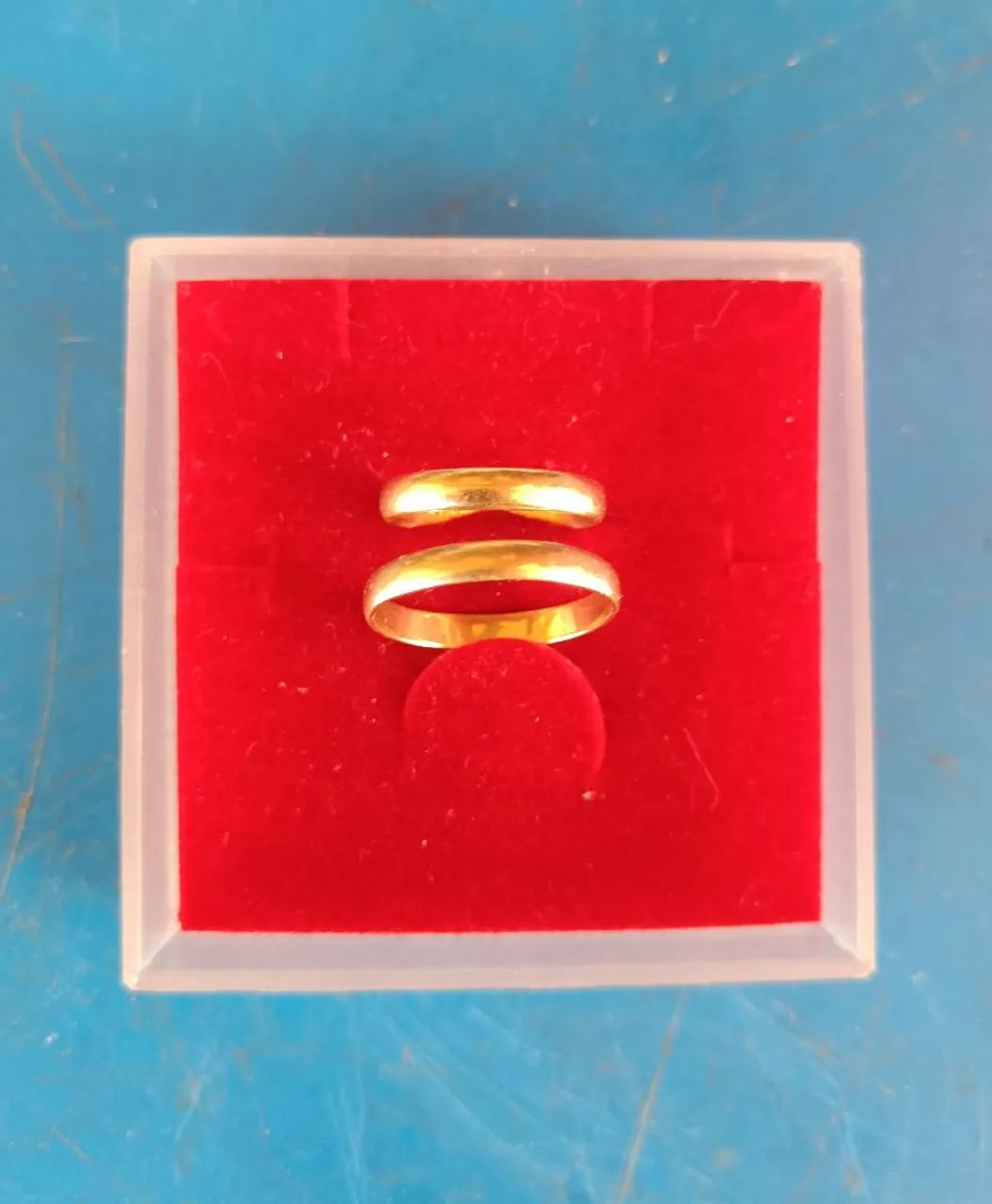 Alianças de ouro 18k 
