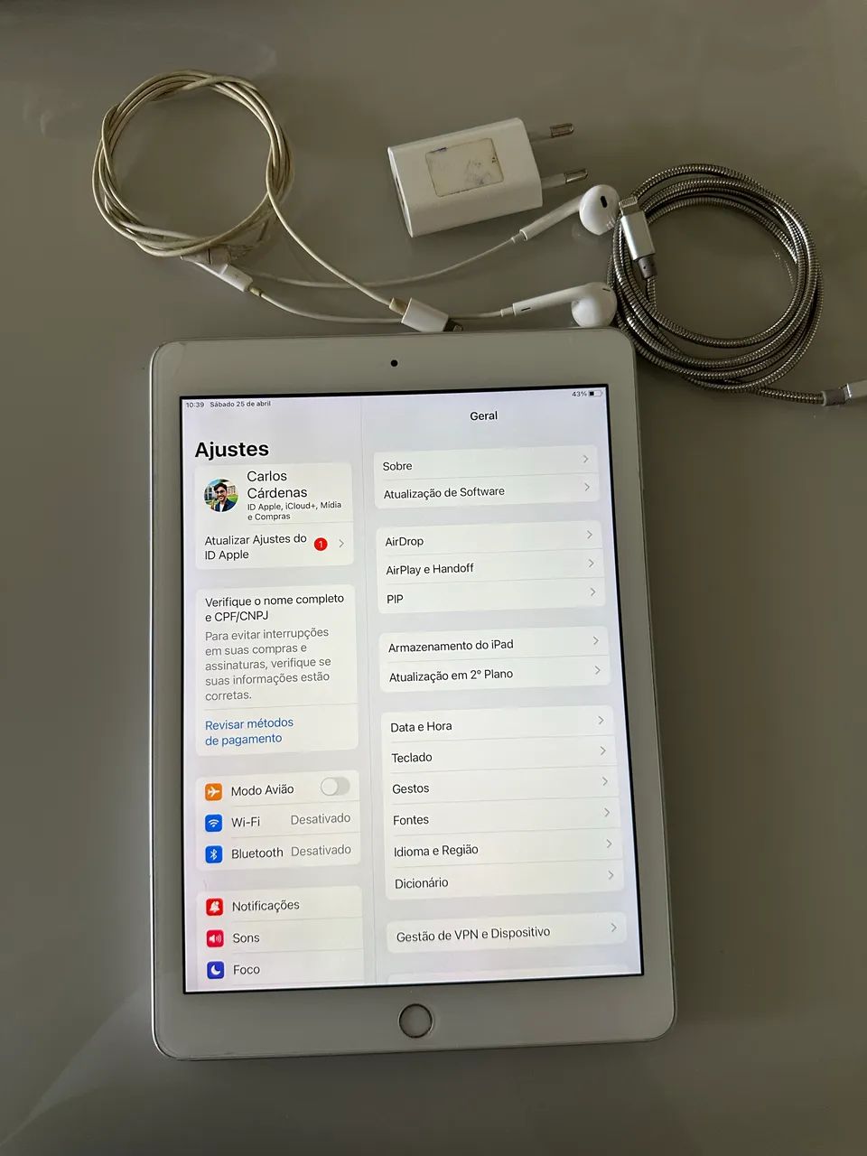 iPad 5 geração 32G Bem conservado - Notebooks - Setor Sudoeste iPad 5 geração 32G Bem conservado - Notebooks - Setor Sudoeste