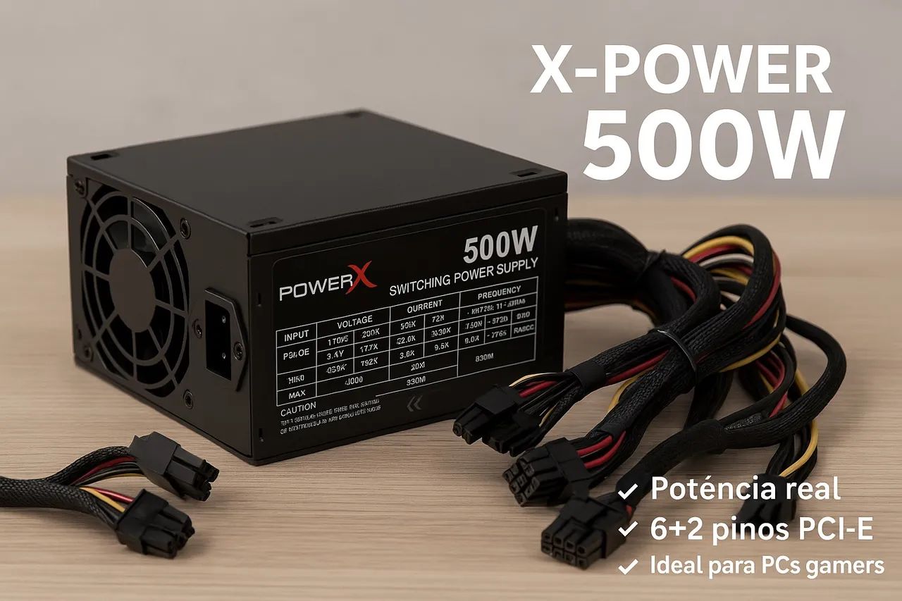 Fonte powerx 500w - Foto 2