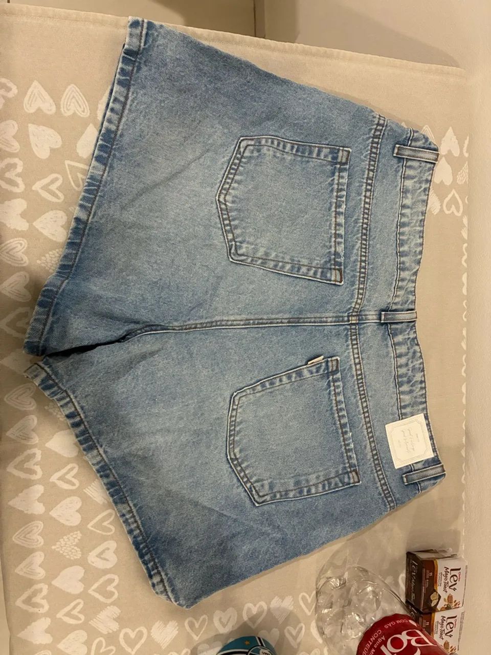Vendo short denim zero 44  - Foto 4