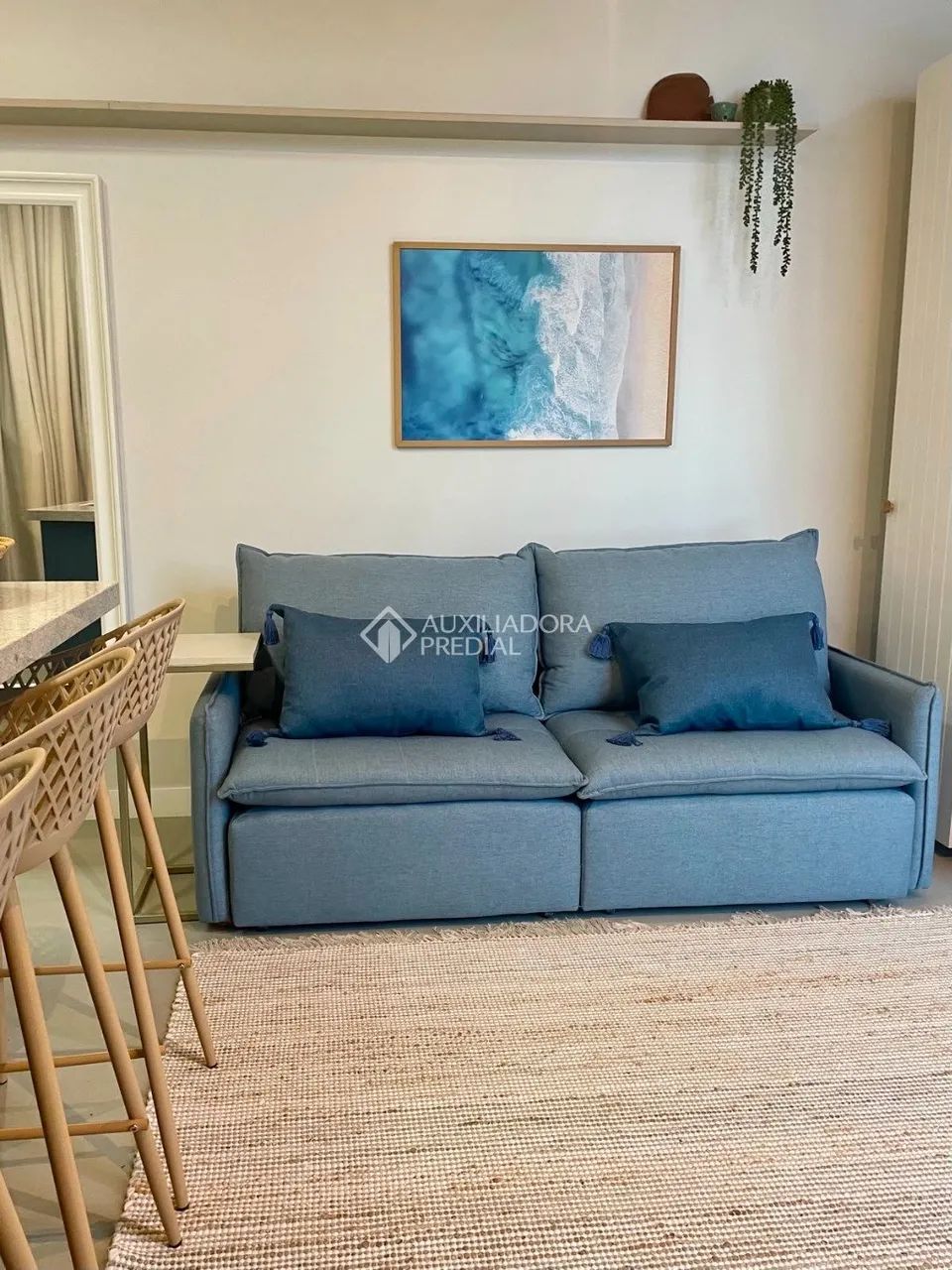 Studio em Canasvieiras, totalmente mobiliado, 35m2 de área privativa e vaga coberta - Foto 3
