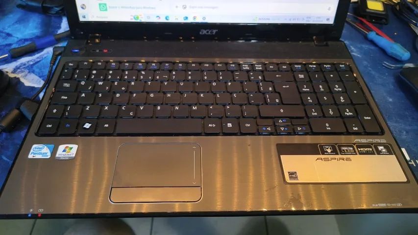 Notebook Acer Aspire 5741Z / i5 1ª Geração / SSD 1TB / Bem conservado - Foto 5