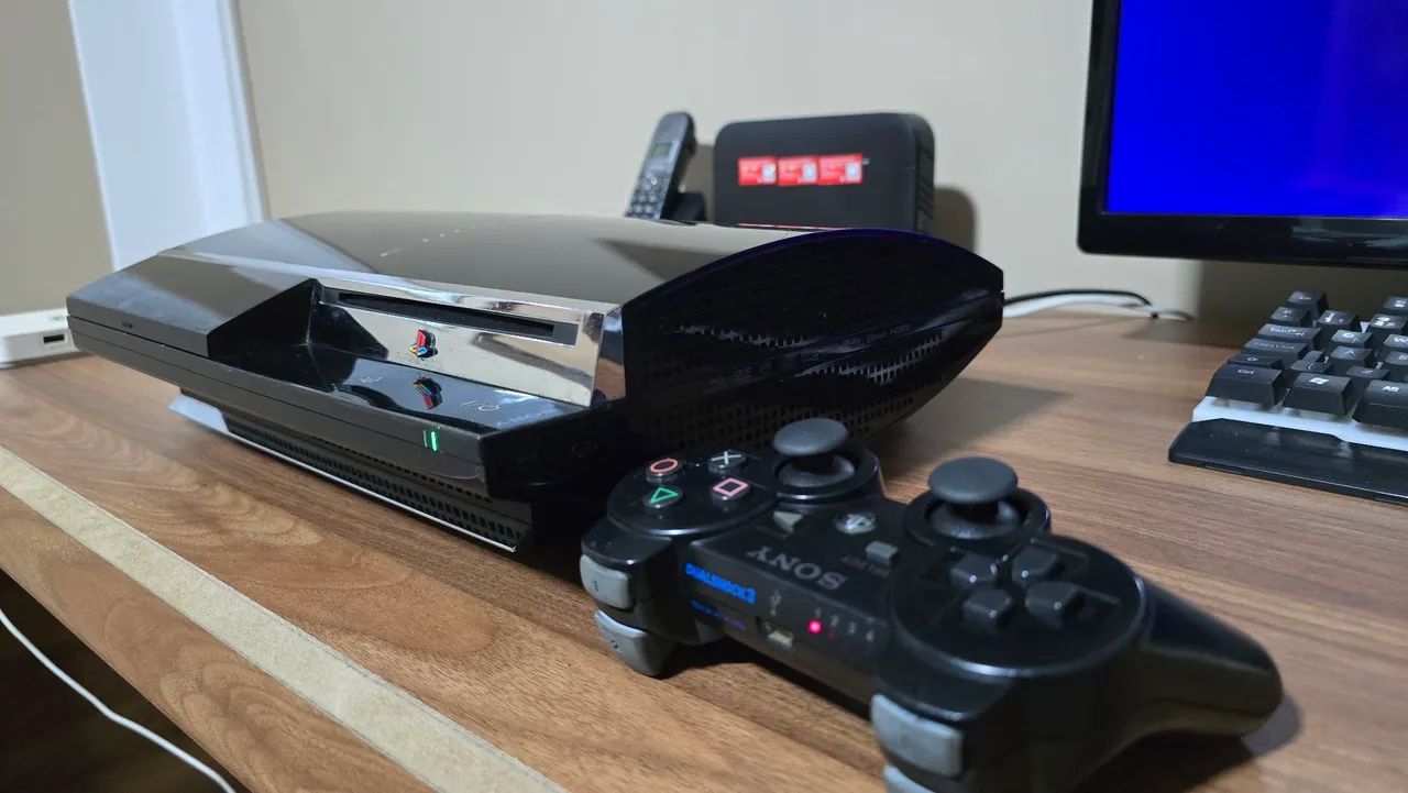 PS3 FAT 4 USB CECHE01 - Foto 5