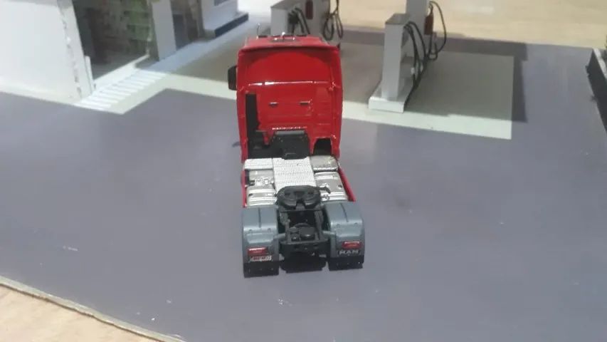 Miniatura    caminhão  Man ixo  1/43 - Foto 4