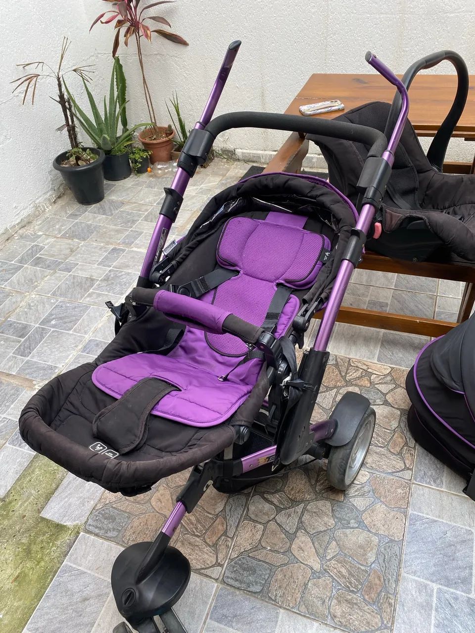 Carrinho de bebê menina - Foto 5