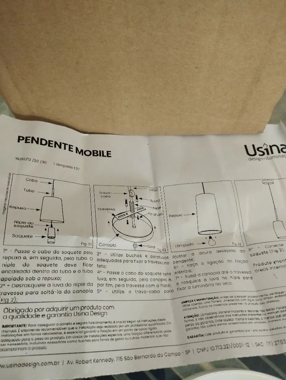 Lustre pendente usina design - Foto 4
