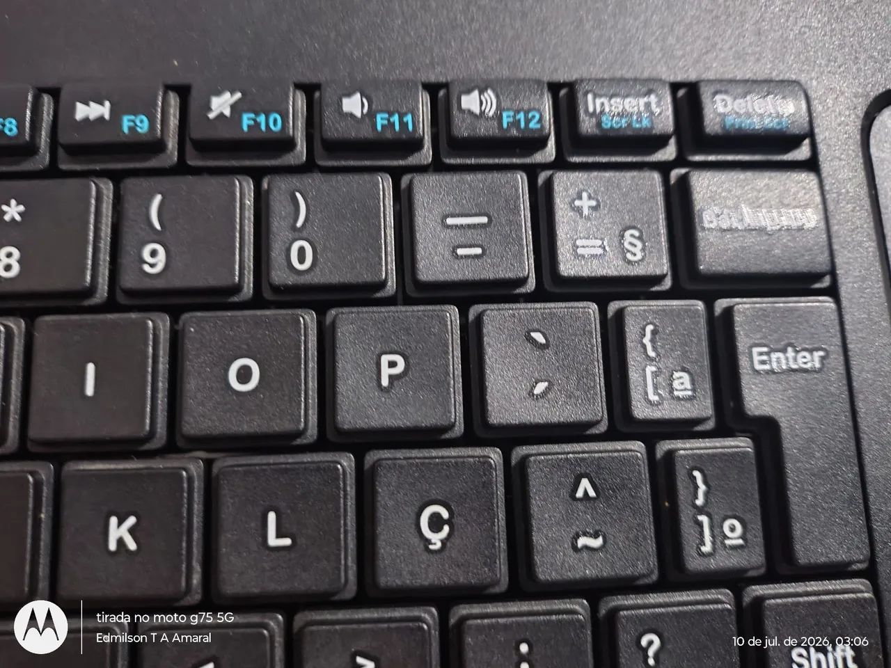 Teclado sem fio Logitech K400 Usado  - Foto 2
