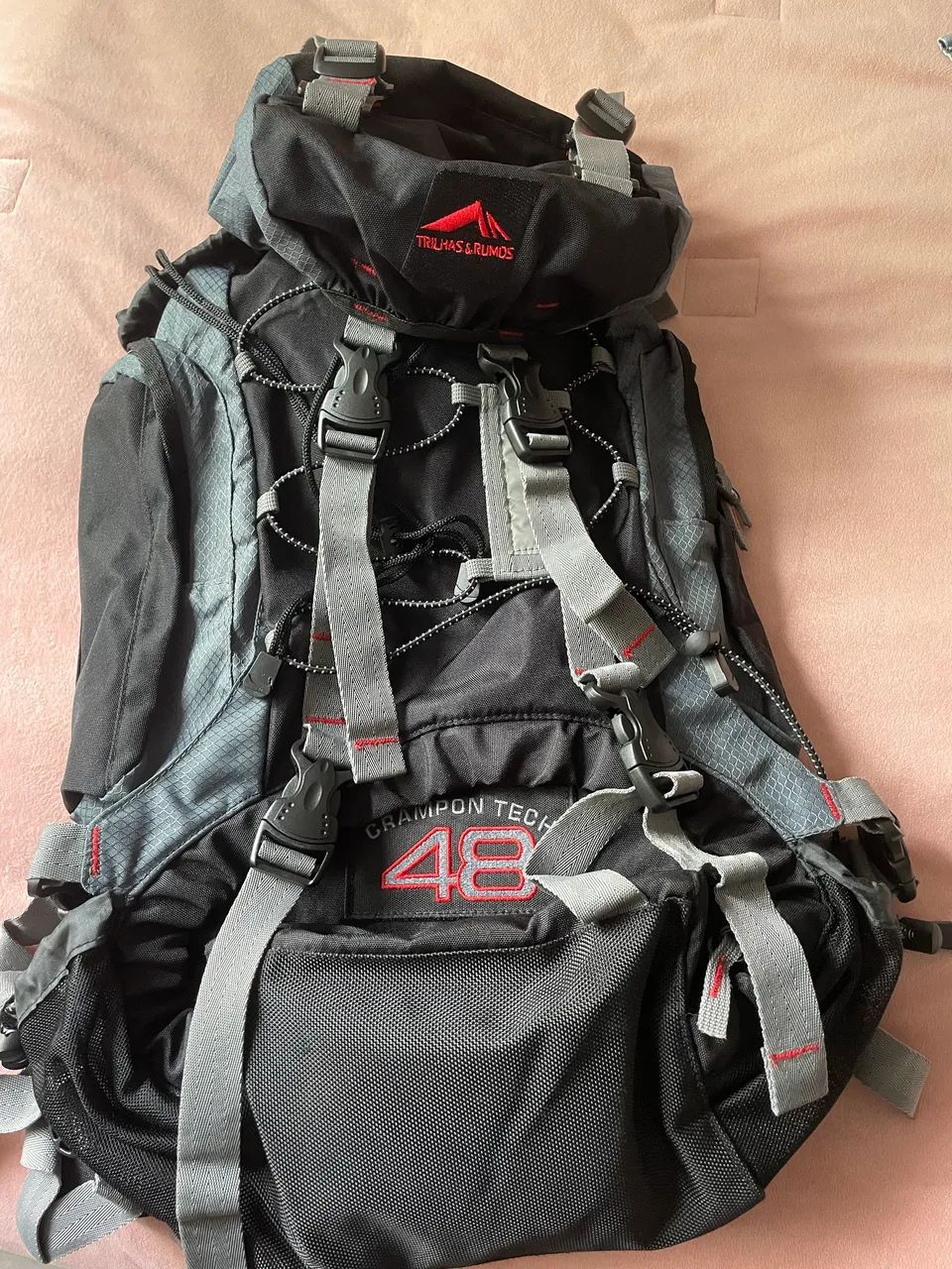 Mochila Cargueira Trilhas & Rumos Crampon Tech 48L