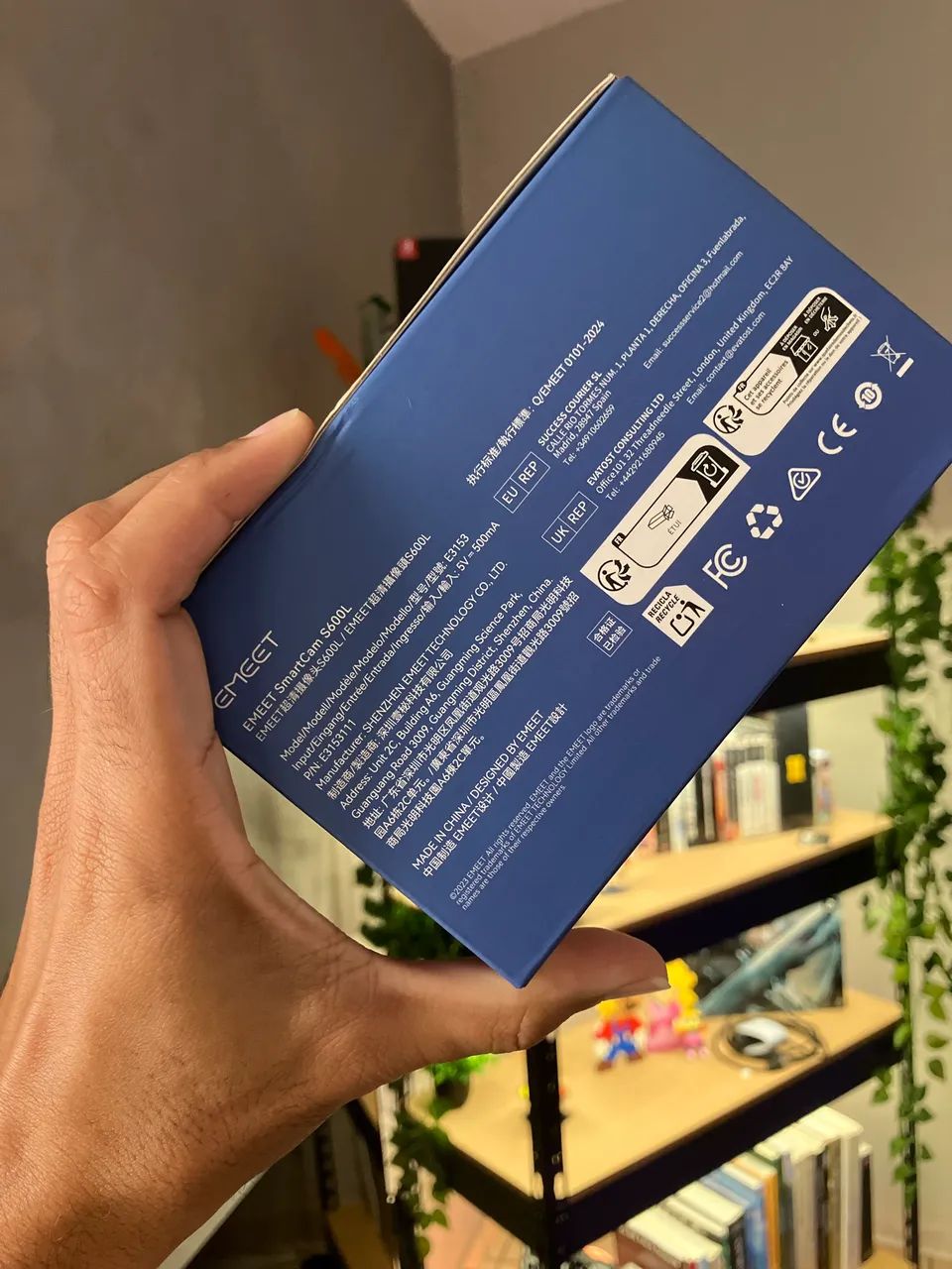 Webcam Emeet S600L 4K [LACRADA] - Foto 2