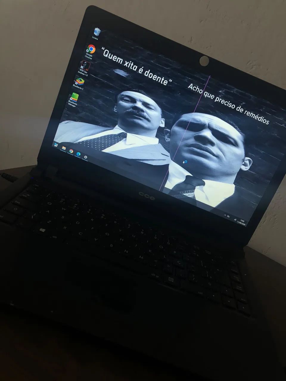 NOTEBOOK CCE | PROC: CELERON 500GB | 4GB RAM (TROCÁVEL!) - Foto 2