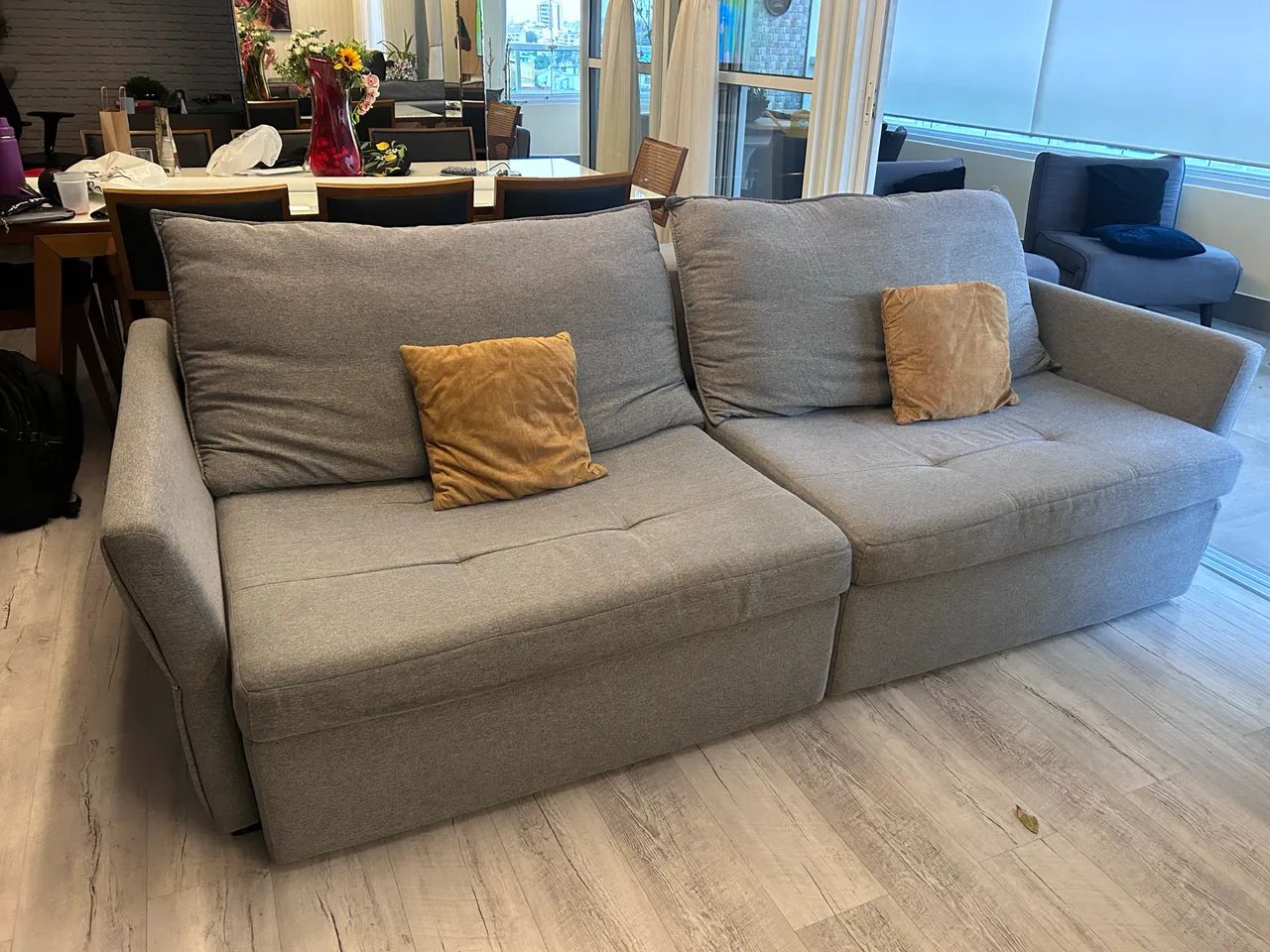Sofá retrátil 2,40 quatro lugares - Foto 3