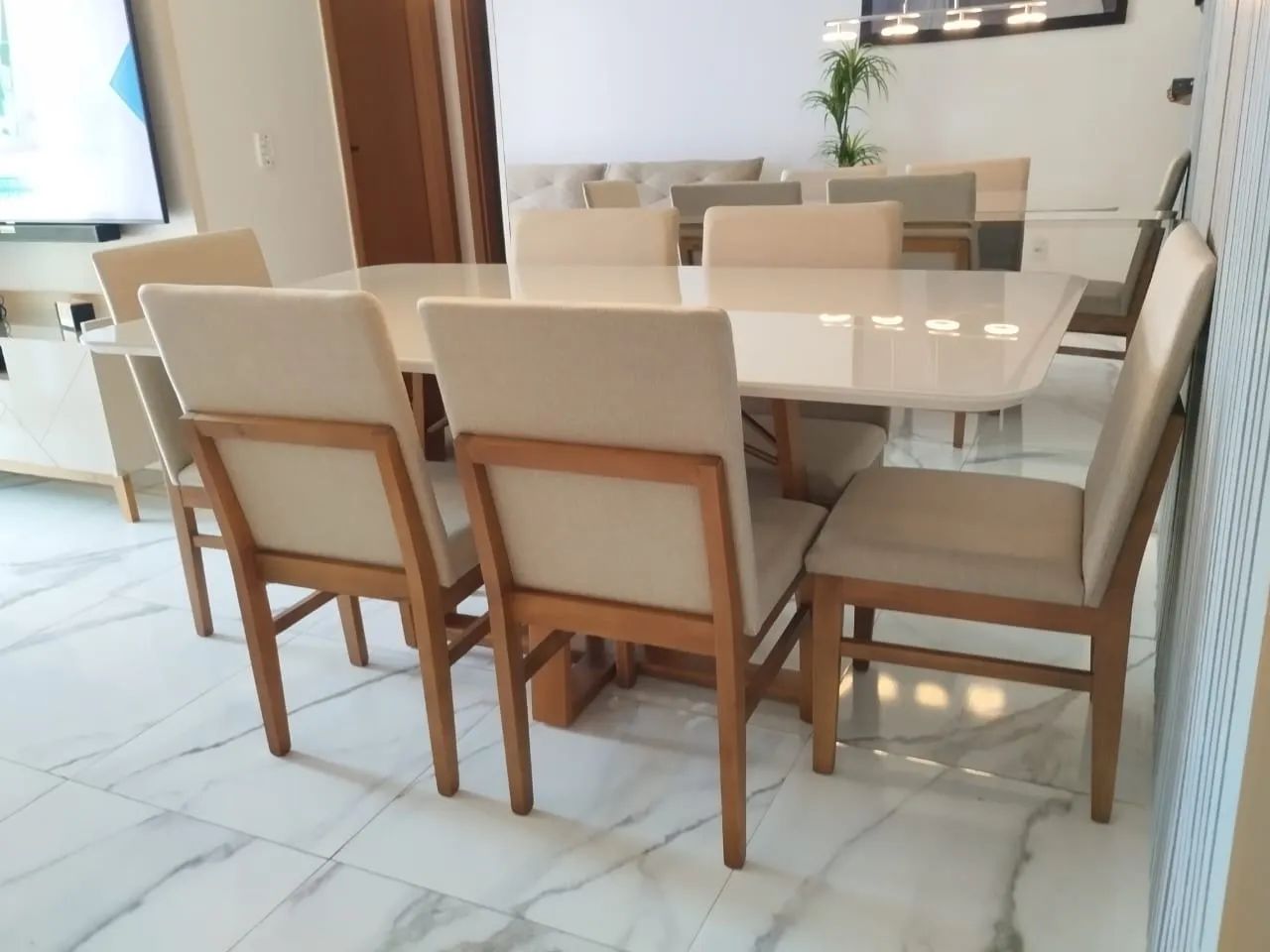 Mesa nova de madeira 