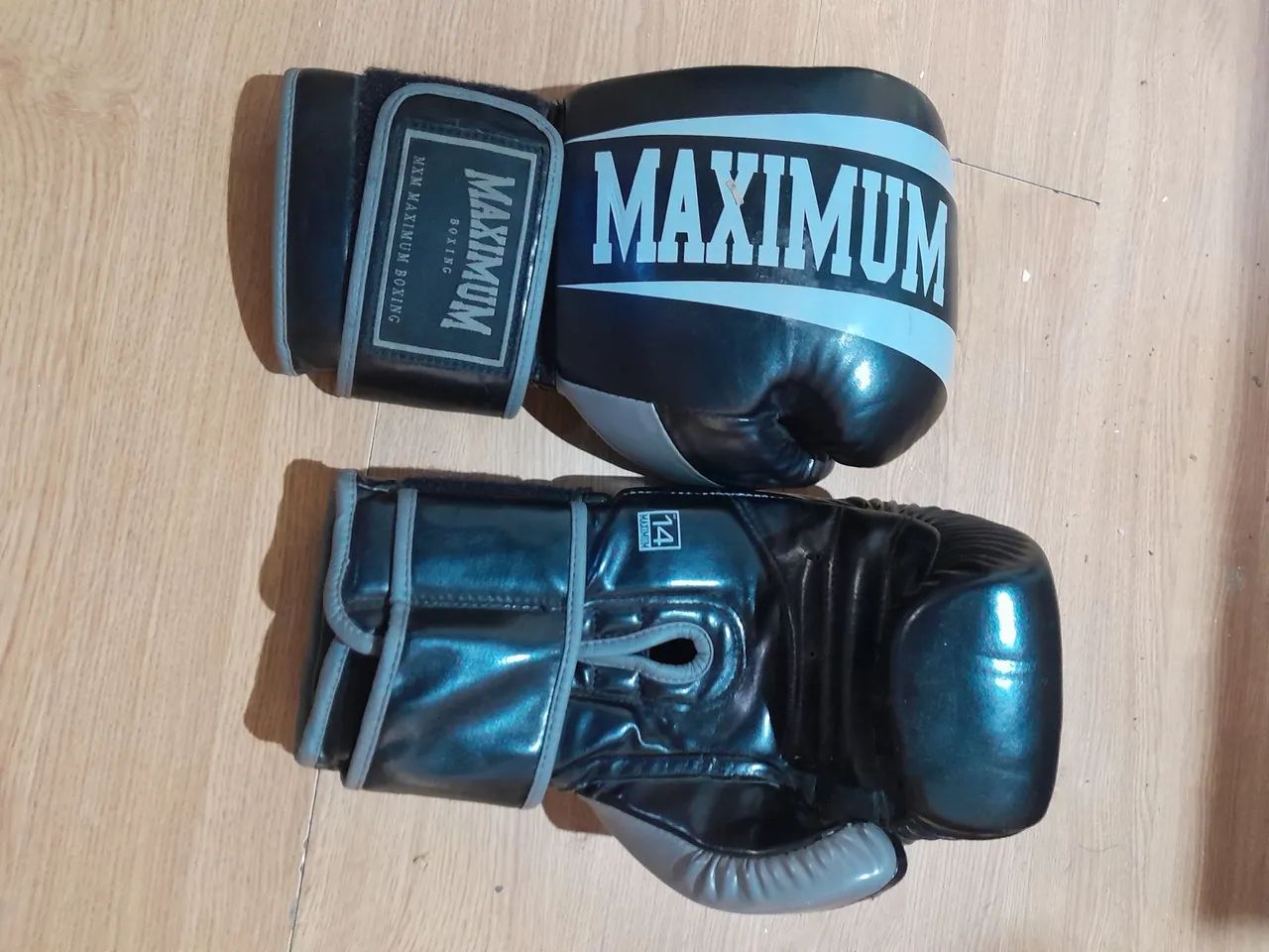 Luva boxe maximium 14oz - Foto 4