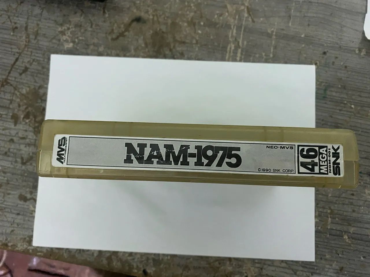 Nam 1975 para neo geo MVS  reprogramado case acrilico